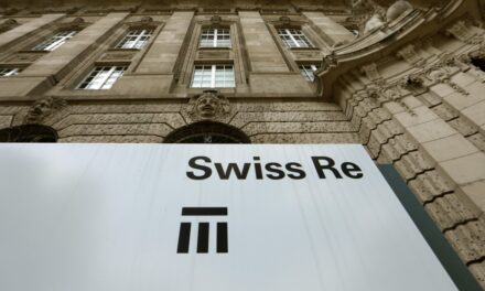Pérdidas netas para SWISS RE durante el pasado año llegará a los $ 389 M