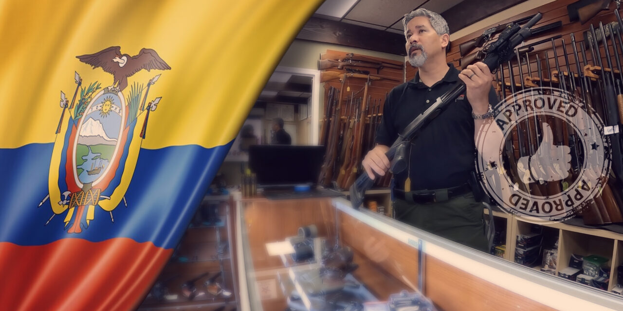 ECUADOR AUTORIZA EL PORTE DE ARMAS DE USO CIVIL