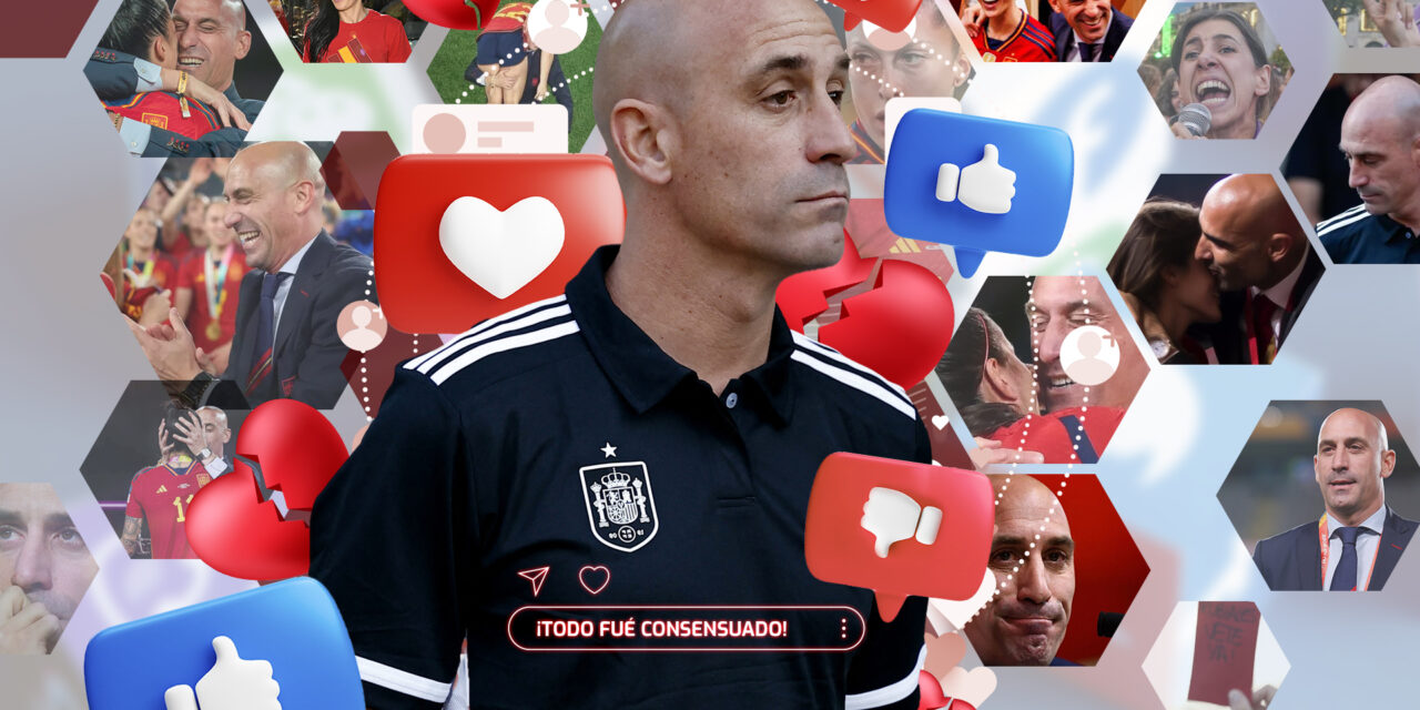 Rubiales y Hermoso. El beso de la discordia